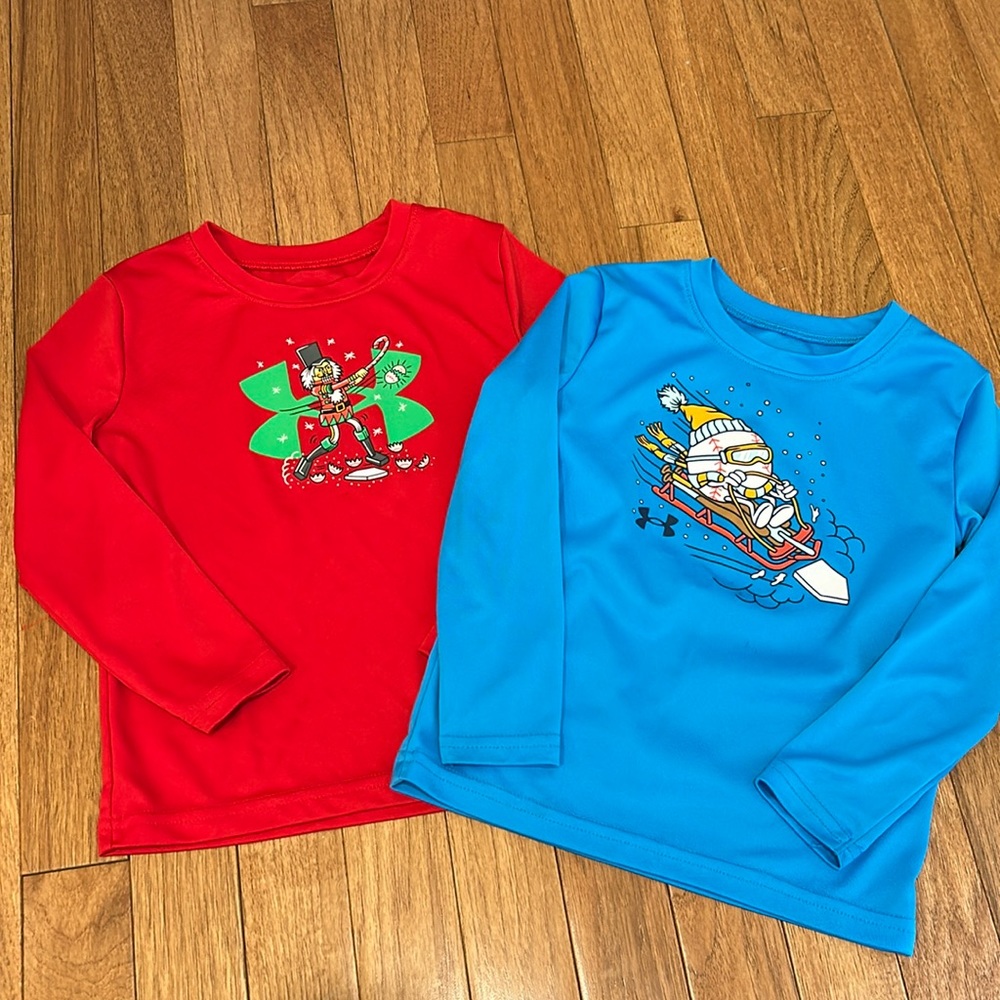 Toddler Under Armour Christmas Shirts